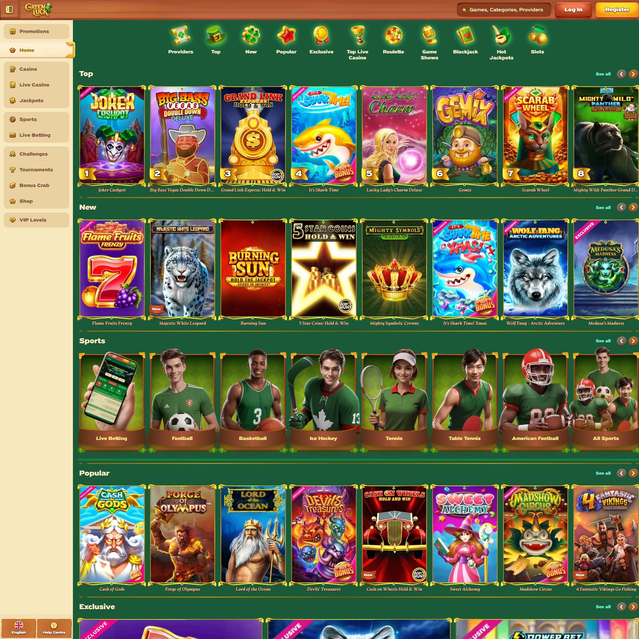 Greenluck Casino review by Mr. Gamble