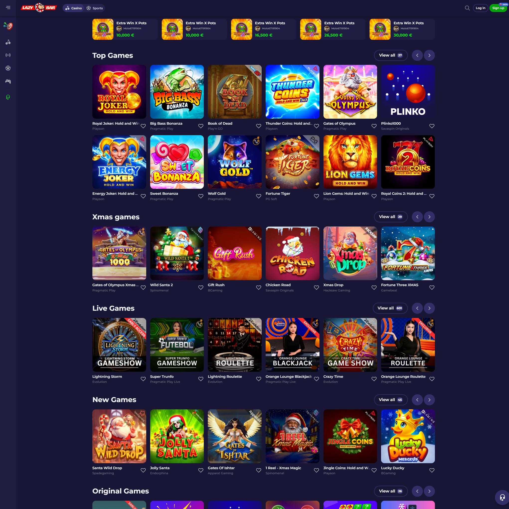 Lazybar Casino review by Mr. Gamble