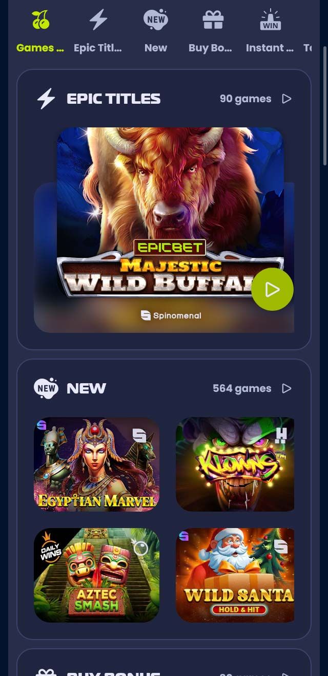 Epicbet Casino review lists all the bonuses available for you today