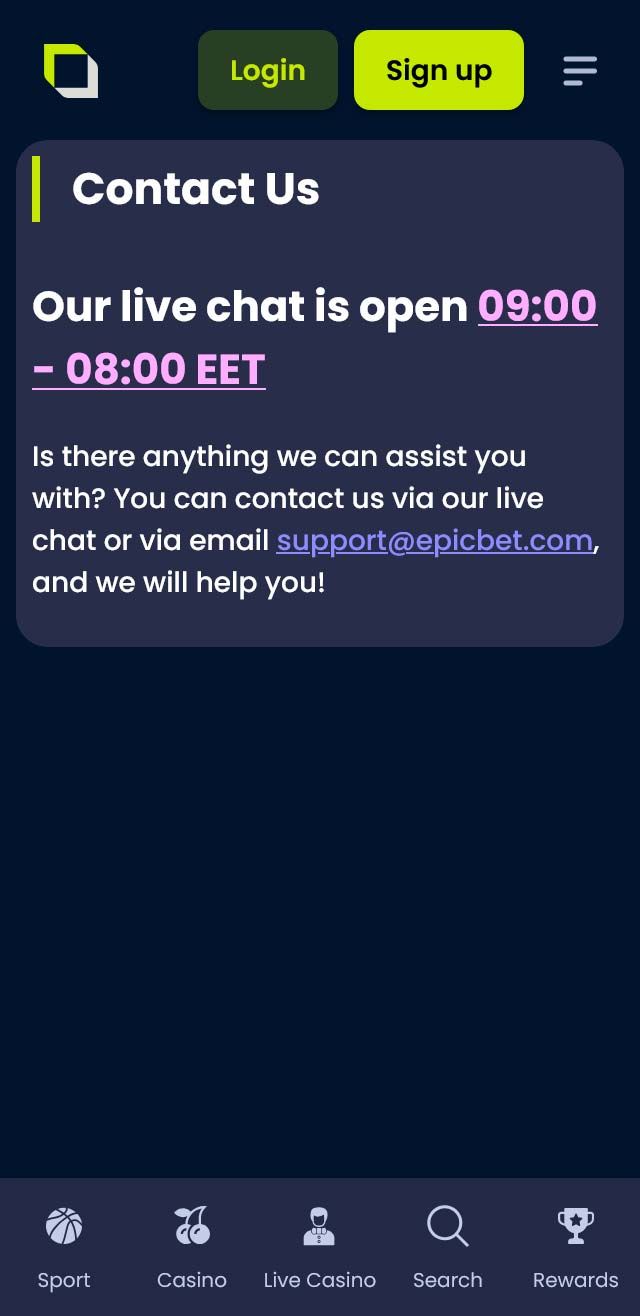 Epicbet Casino - checked and verified for your benefit