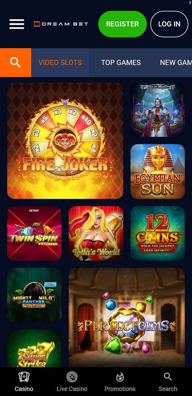 DreamBet Casino review lists all the bonuses available for you today