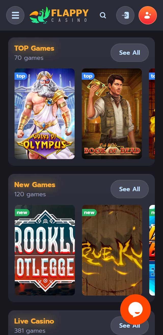Flappy Casino review lists all the bonuses available for you today