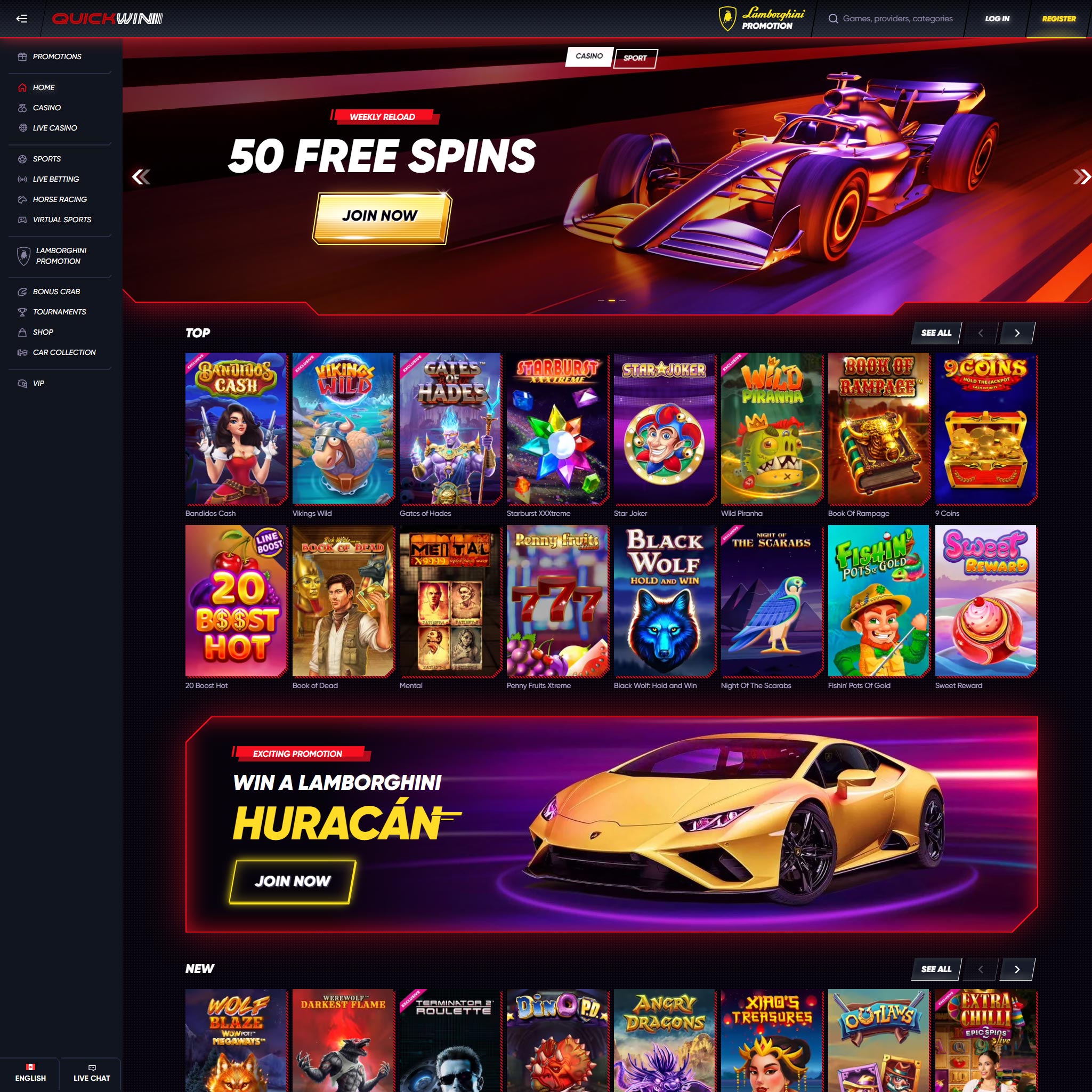 Quickwin Casino CA review by Mr. Gamble