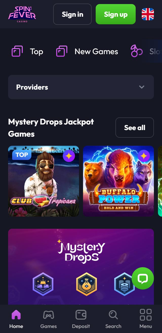 SpinFever Casino review lists all the bonuses available for you today