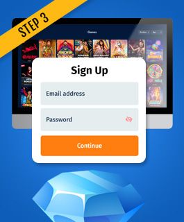 You need to make a new account on casino website.