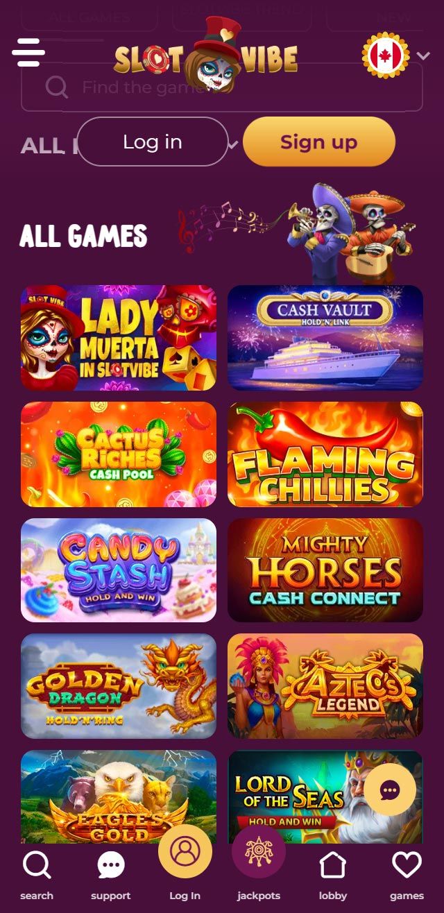 SlotVibe Casino review lists all the bonuses available for Canadian players today
