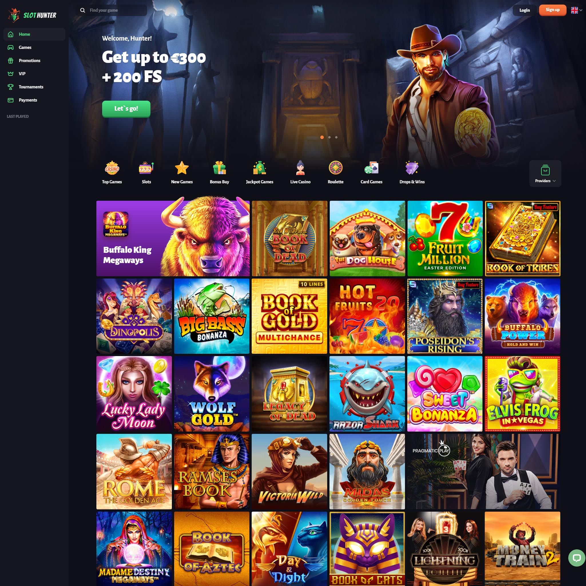 Slot Hunter Casino review by Mr. Gamble