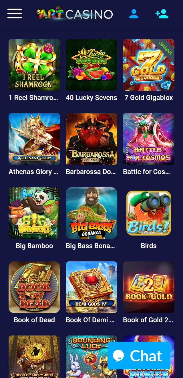 Art Casino review lists all the bonuses available for you today