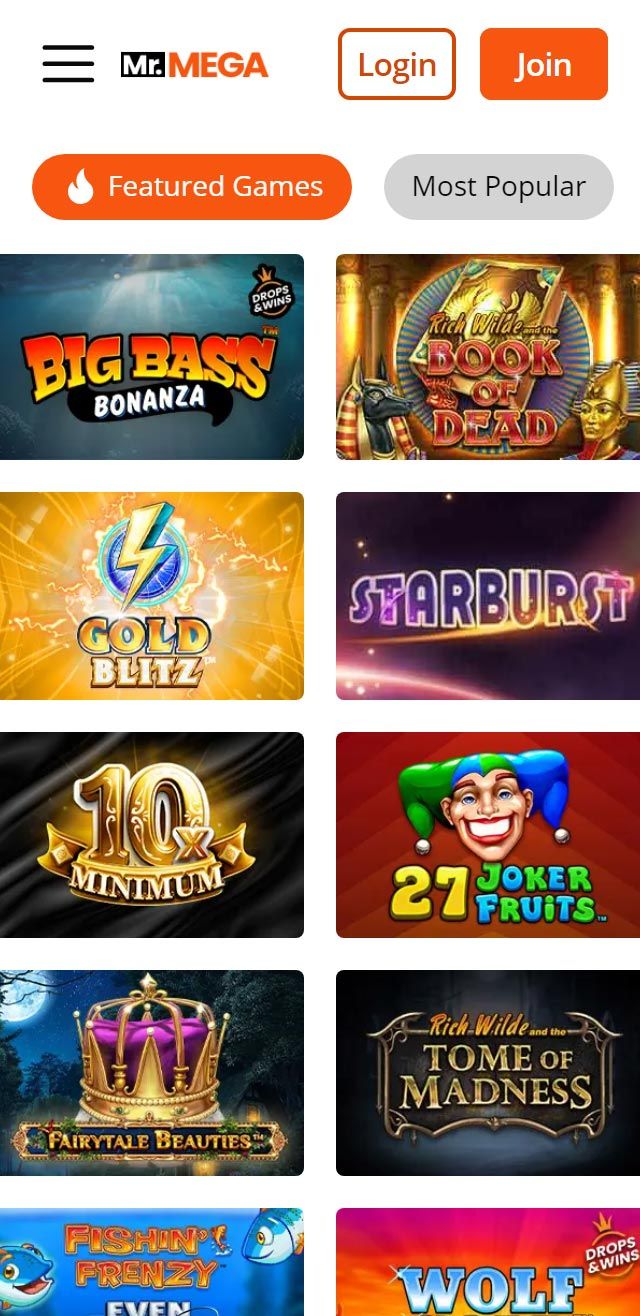 MrMega Casino review lists all the bonuses available for UK players today