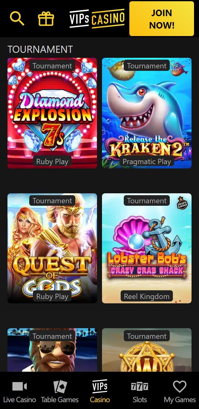 VIPs Casino review lists all the bonuses available for you today