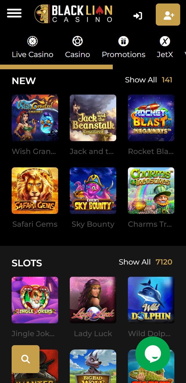Black Lion Casino review lists all the bonuses available for you today