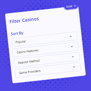 Filtering choices help to exclude Videoslots Limited gambling sites that aren't that much exciting