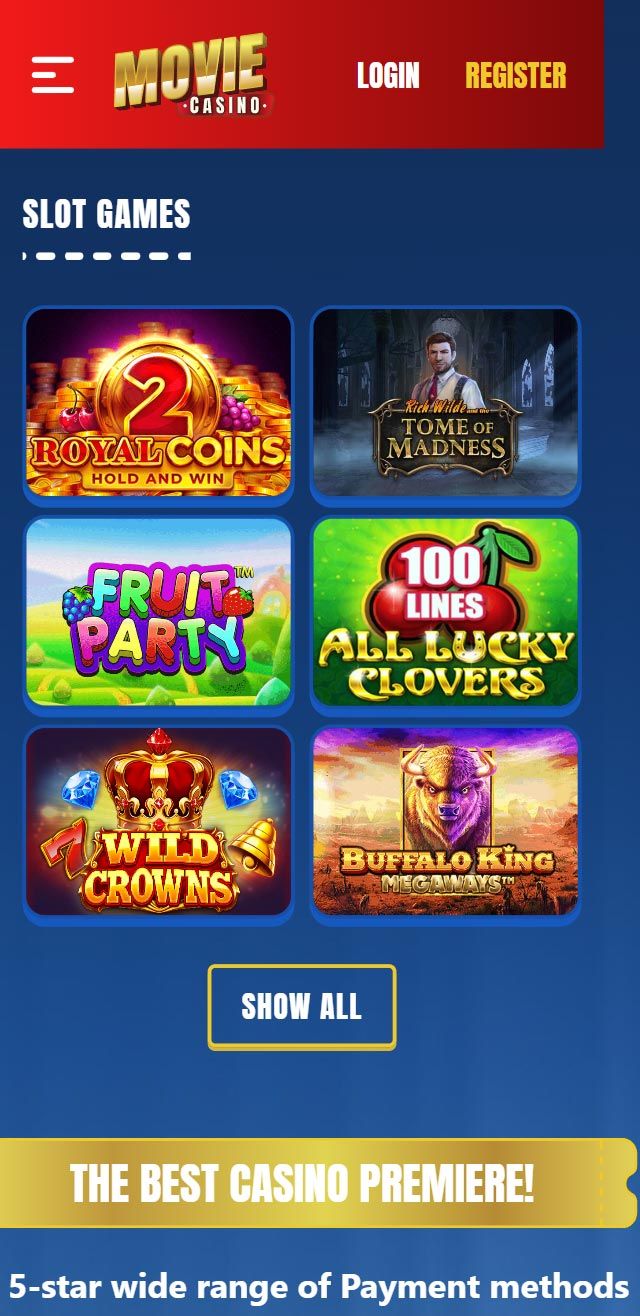 Movie Casino review lists all the bonuses available for you today