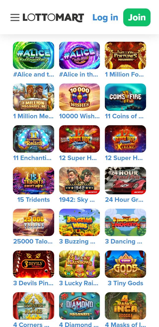 Lottomart Casino review lists all the bonuses available for you today