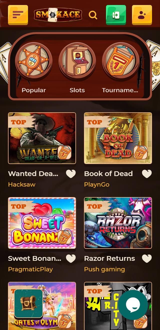SmokAce Casino review lists all the bonuses available for you today