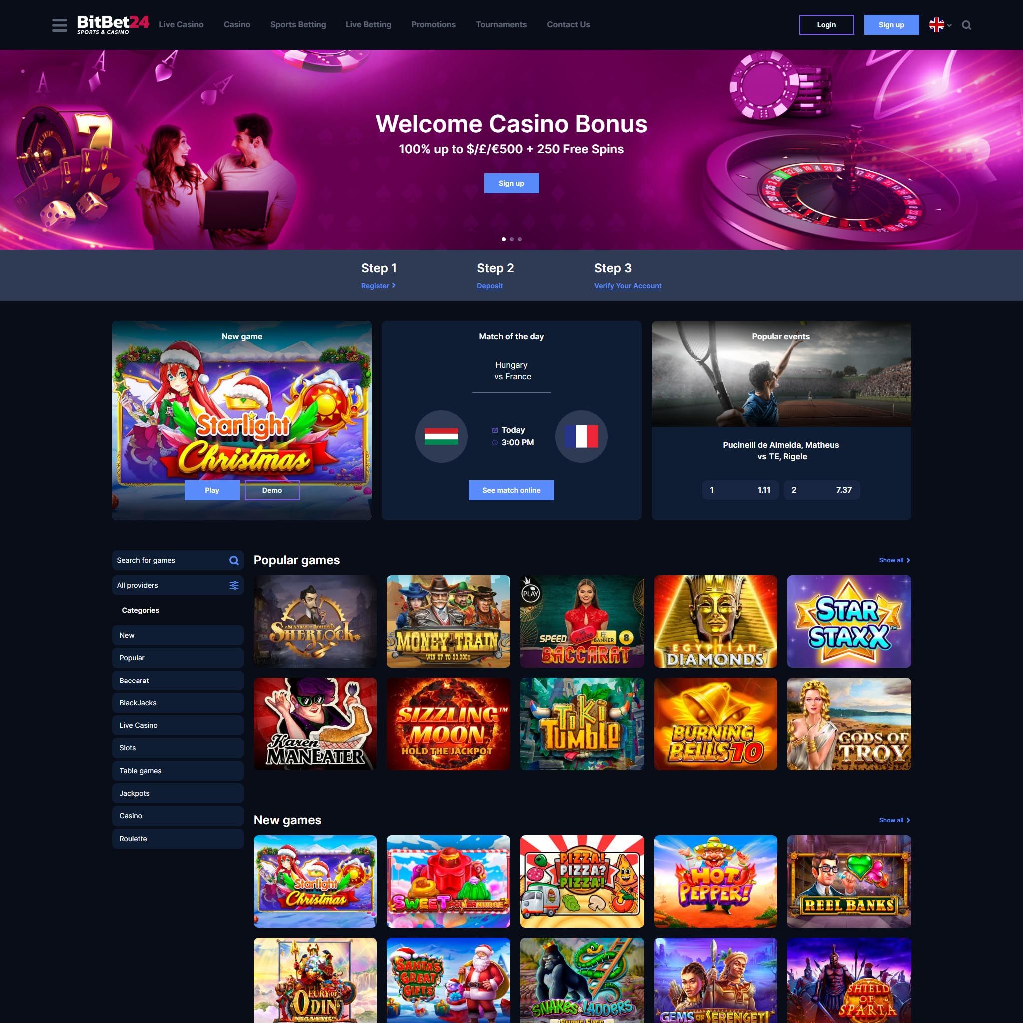 BitBet 24 Casino review by Mr. Gamble