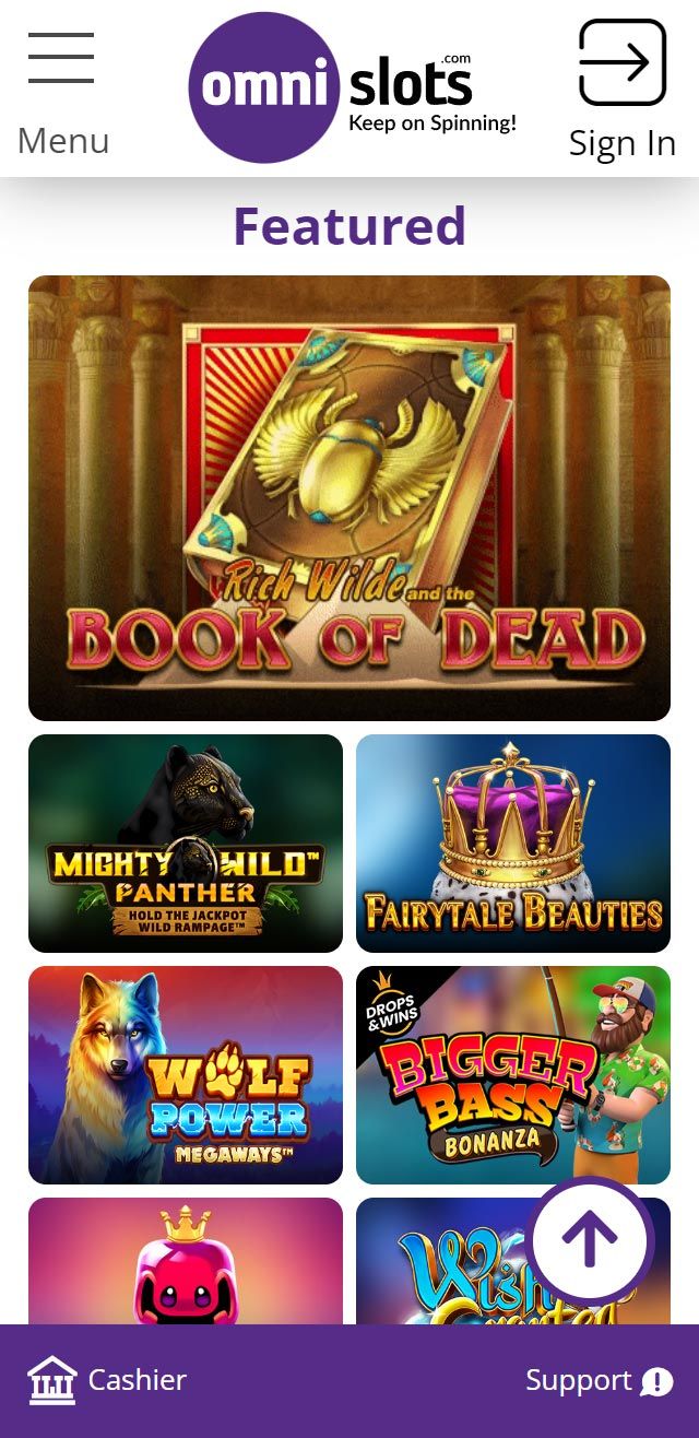 Omni Slots Casino review lists all the bonuses available for you today