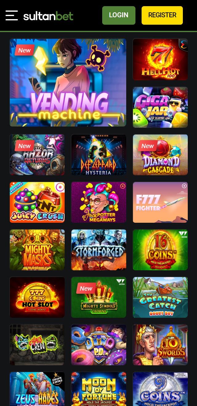 SultanBet Casino review lists all the bonuses available for you today