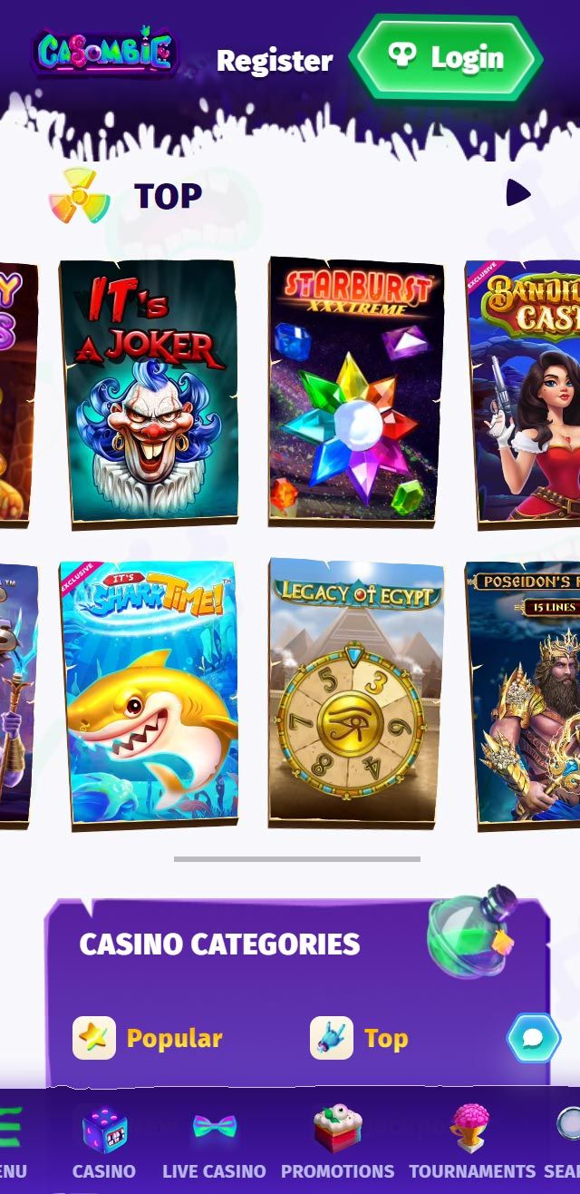 Casombie Casino review lists all the bonuses available for you today