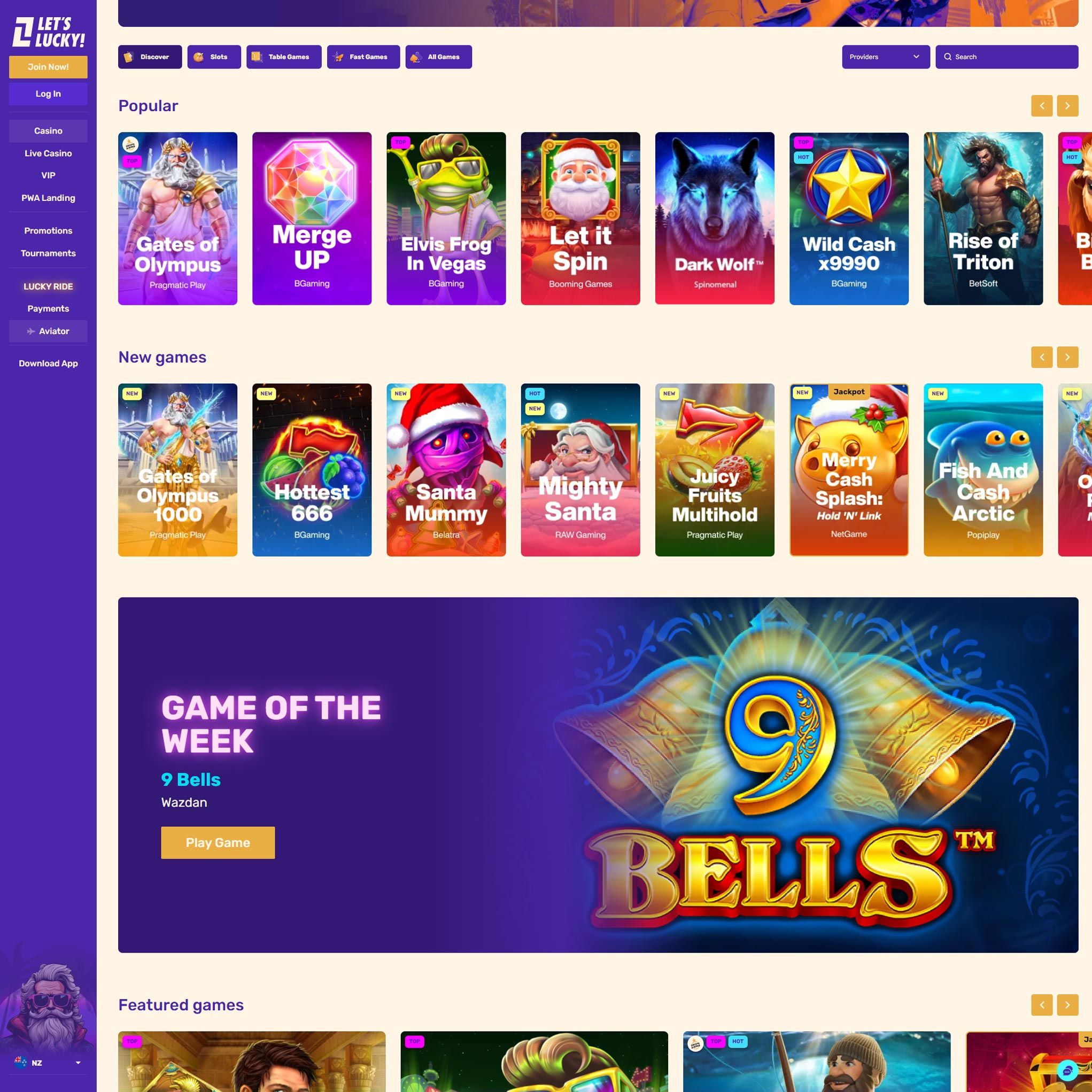 Let's Lucky Casino NZ review by Mr. Gamble