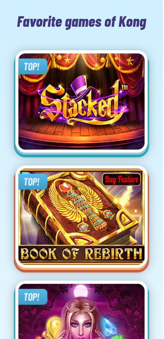 Lucky Kong Casino review lists all the bonuses available for you today
