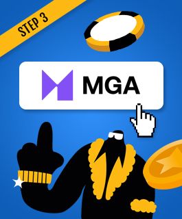 Review the terms of the MGA online casino