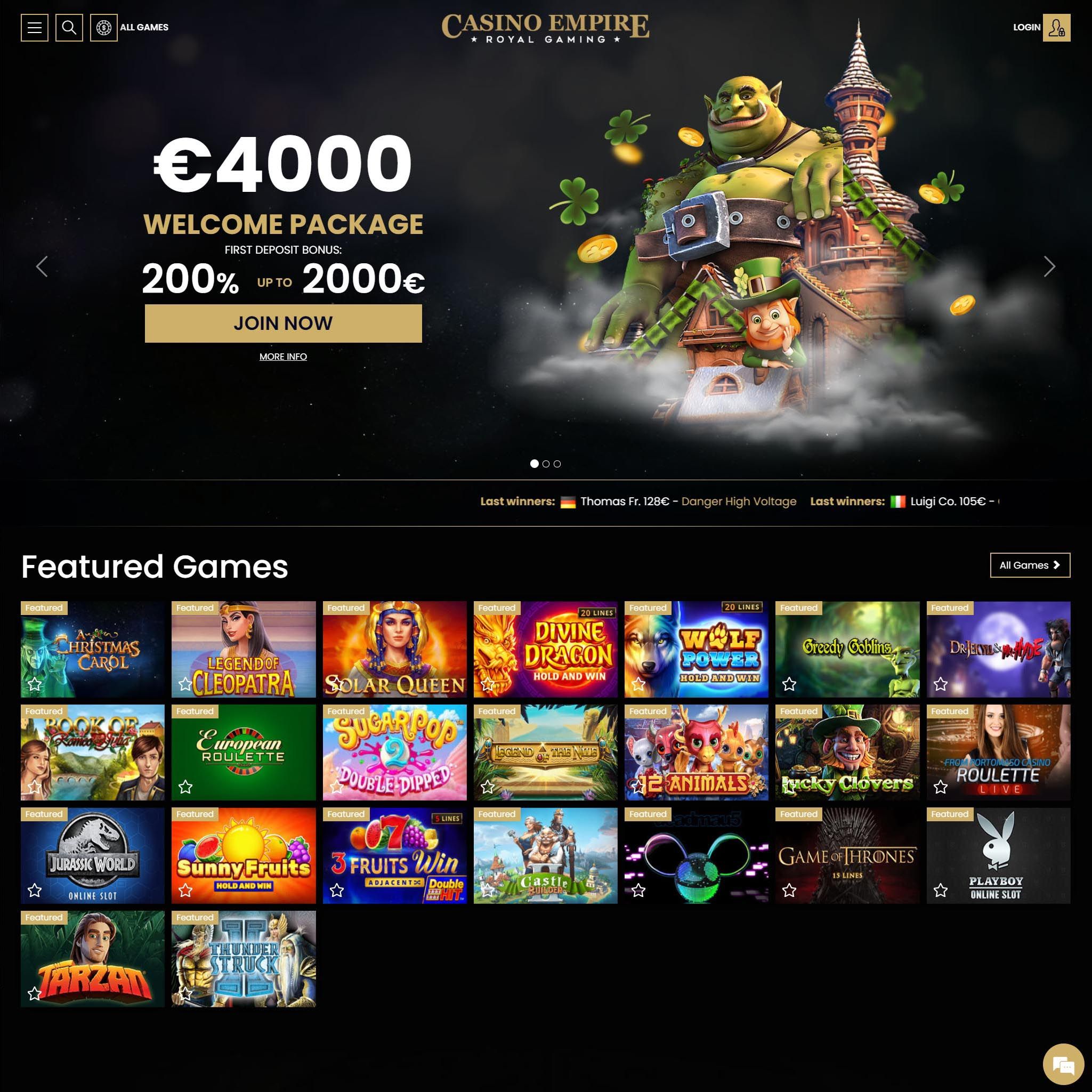 Casino Empire CA review by Mr. Gamble
