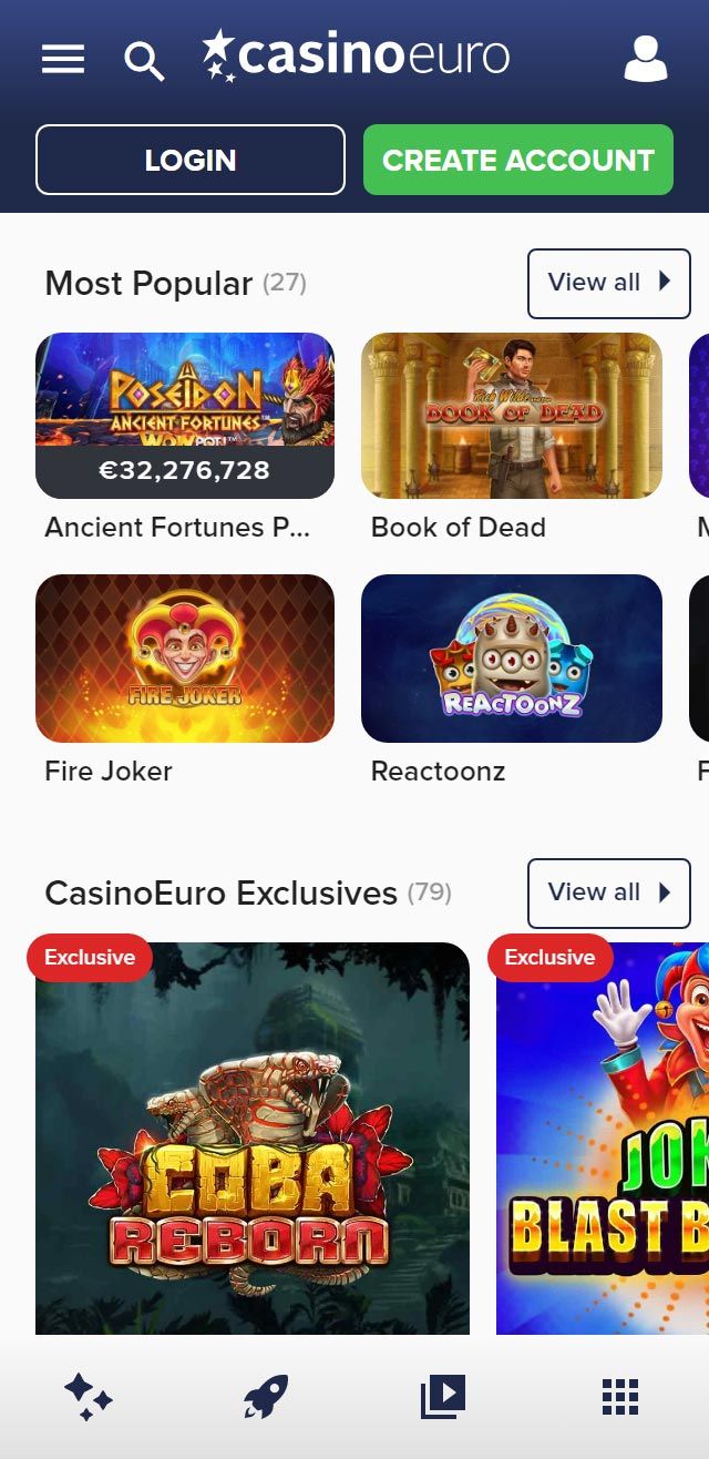 CasinoEuro - checked and verified for your benefit