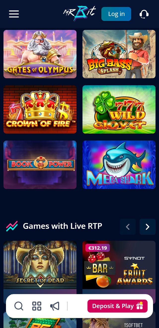 mrBit Casino review lists all the bonuses available for you today