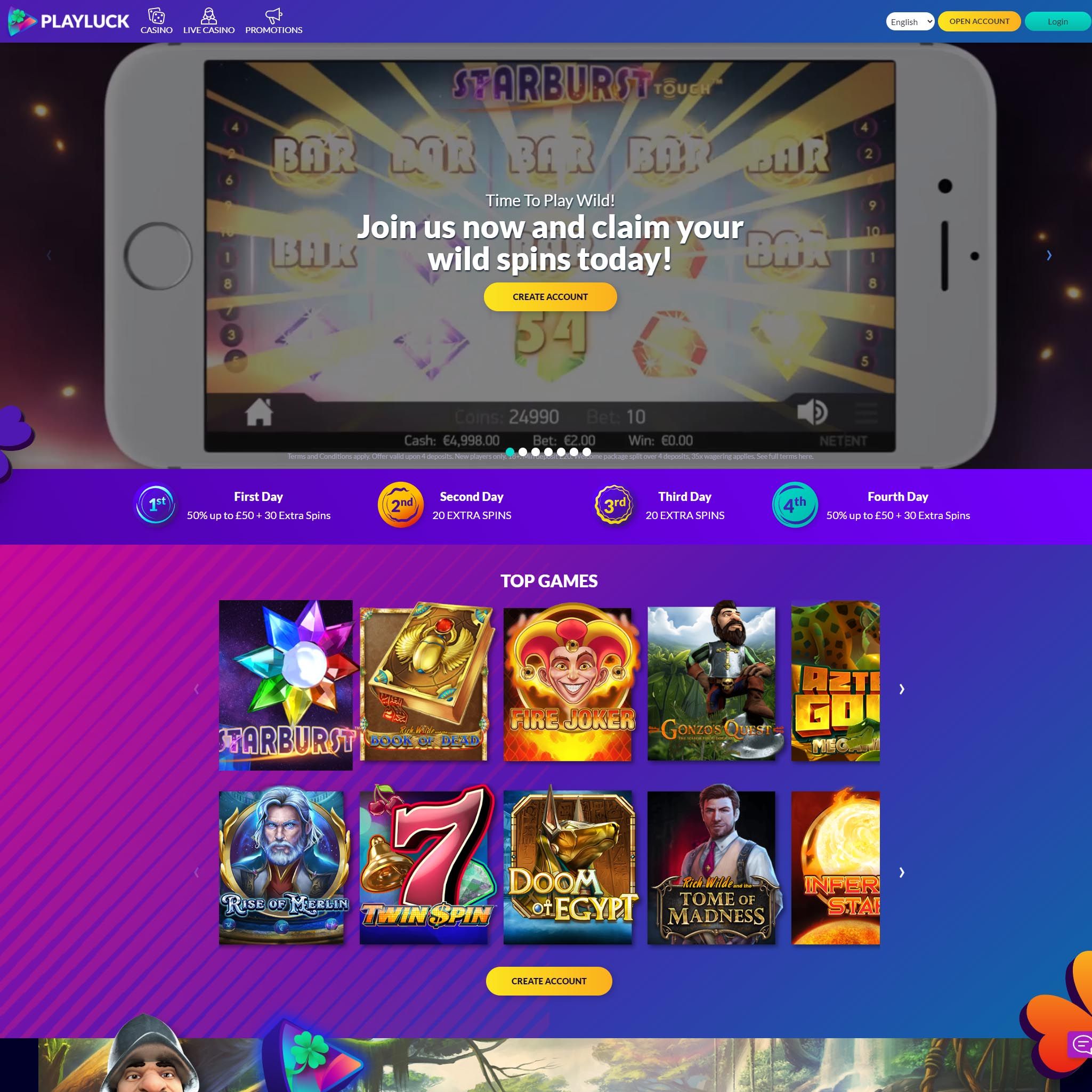 PlayLuck Casino UK review by Mr. Gamble