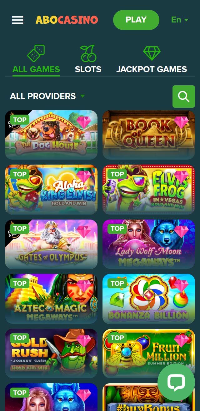 Abo Casino review lists all the bonuses available for you today