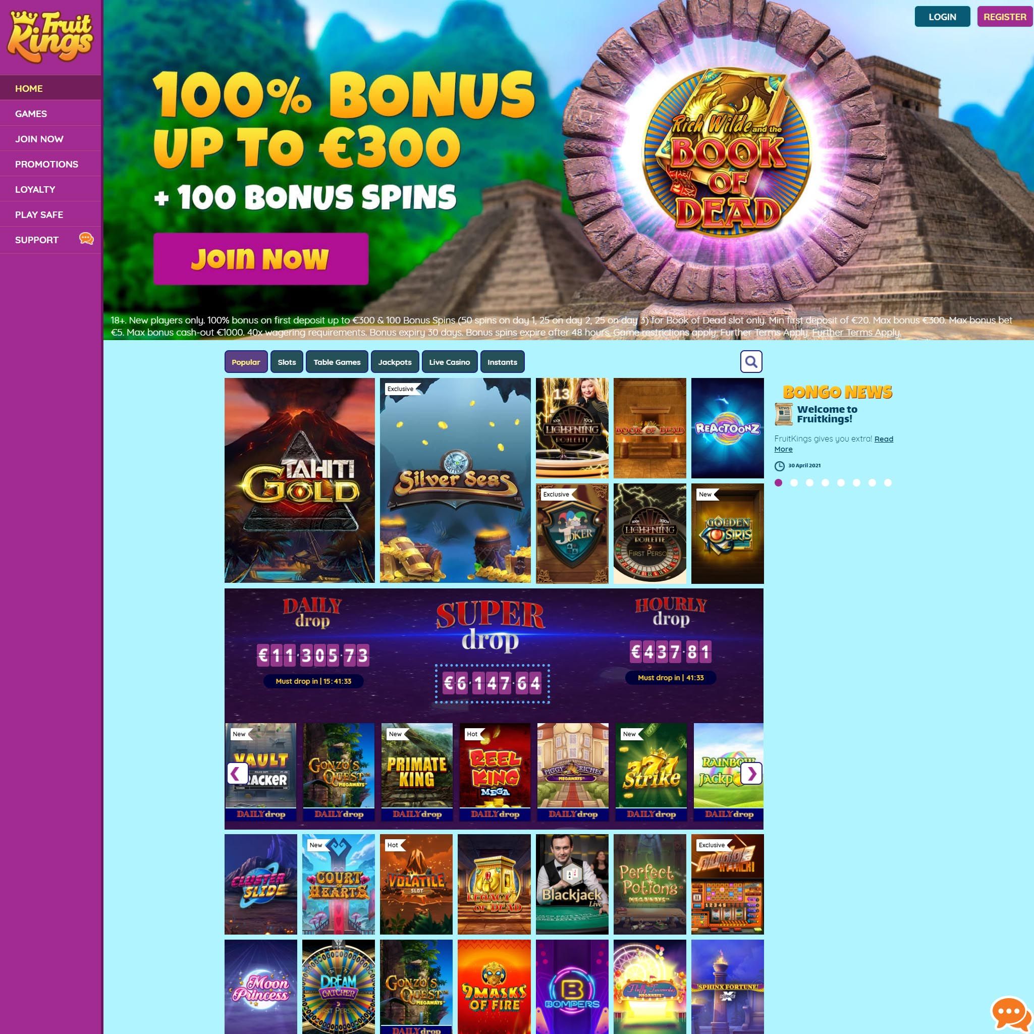 FruitKings Casino review by Mr. Gamble