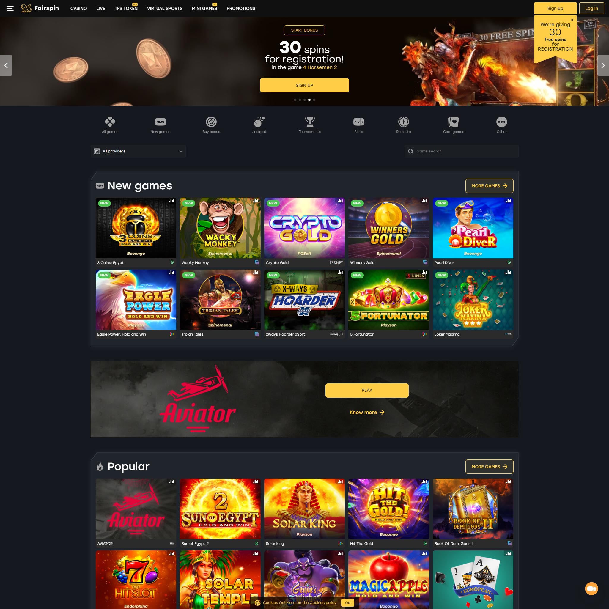 Fairspin Casino review by Mr. Gamble