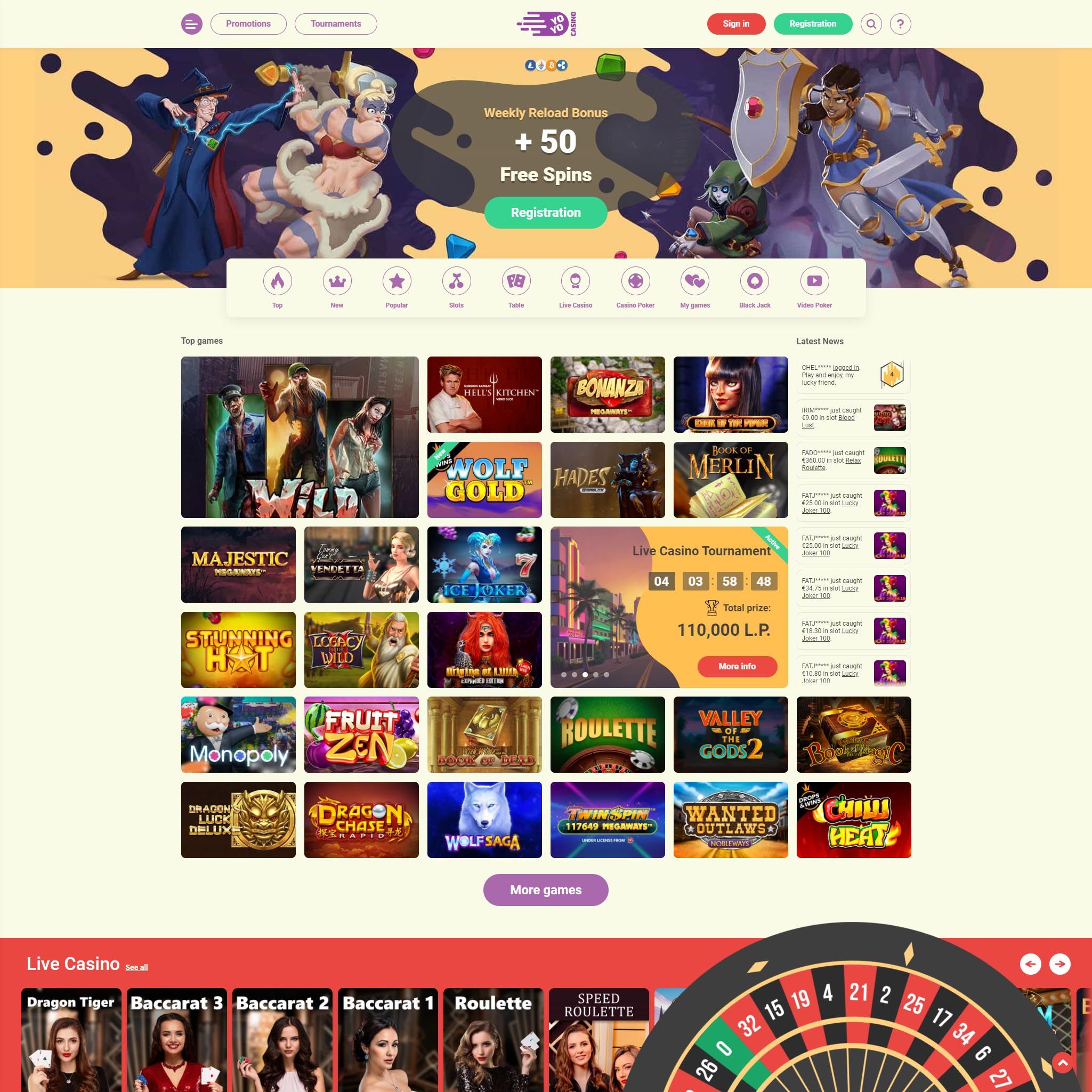 YoYo Casino review by Mr. Gamble