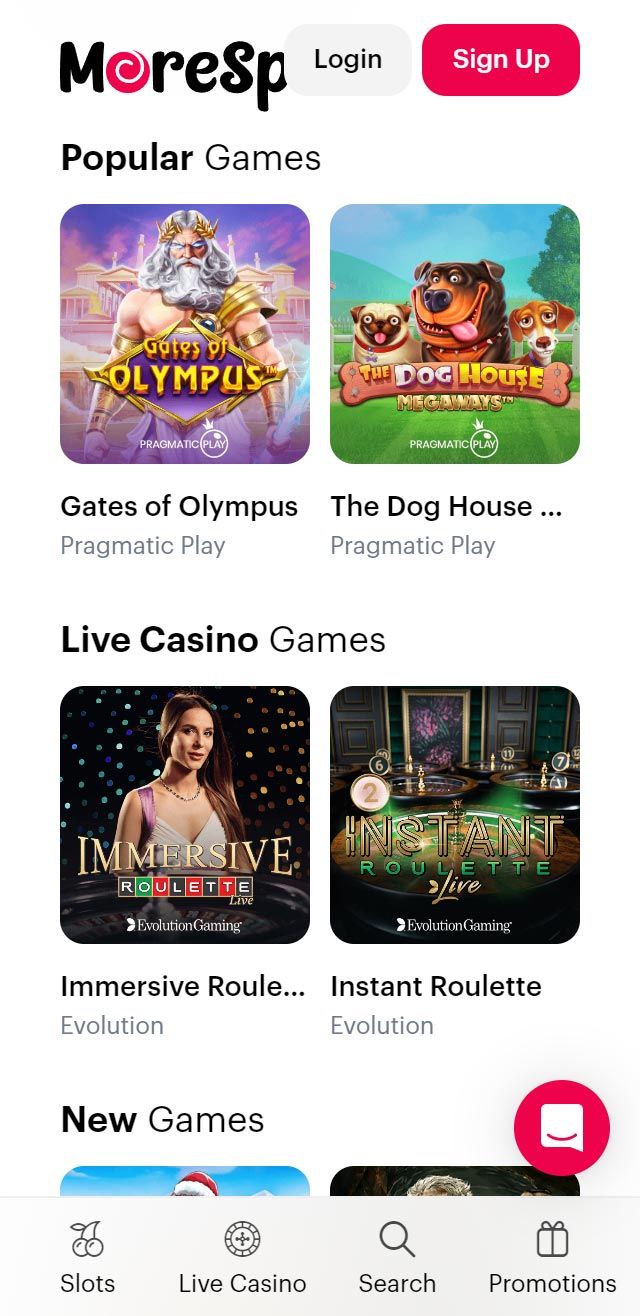 MoreSpin Casino review lists all the bonuses available for you today