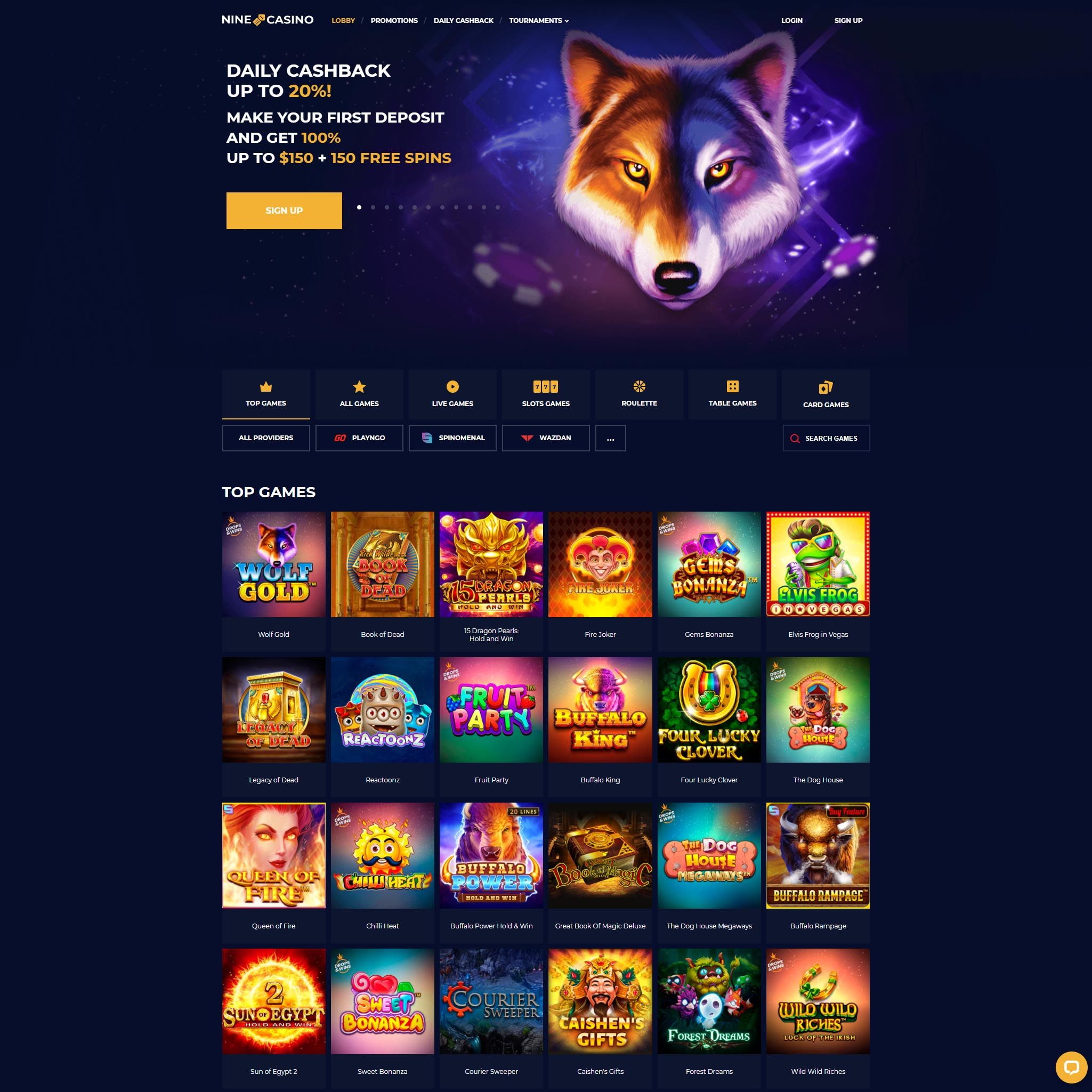 Nine Casino review by Mr. Gamble