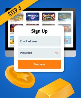 Register with a Mega Fortune casino