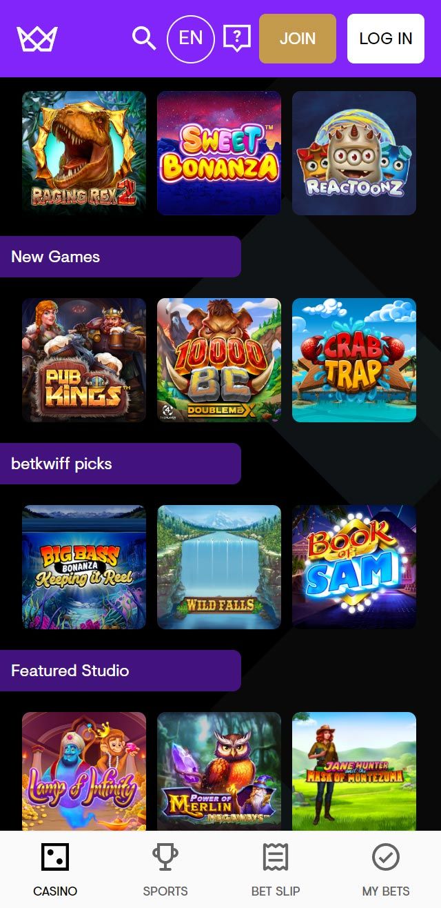 Betkwiff Casino review lists all the bonuses available for you today