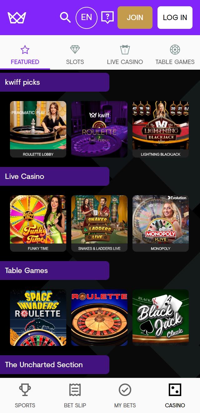 Kwiff Casino review lists all the bonuses available for UK players today