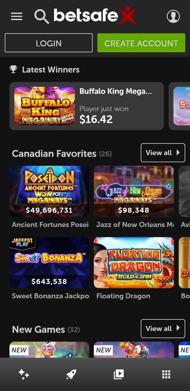 Betsafe review lists all the bonuses available for Canadian players today