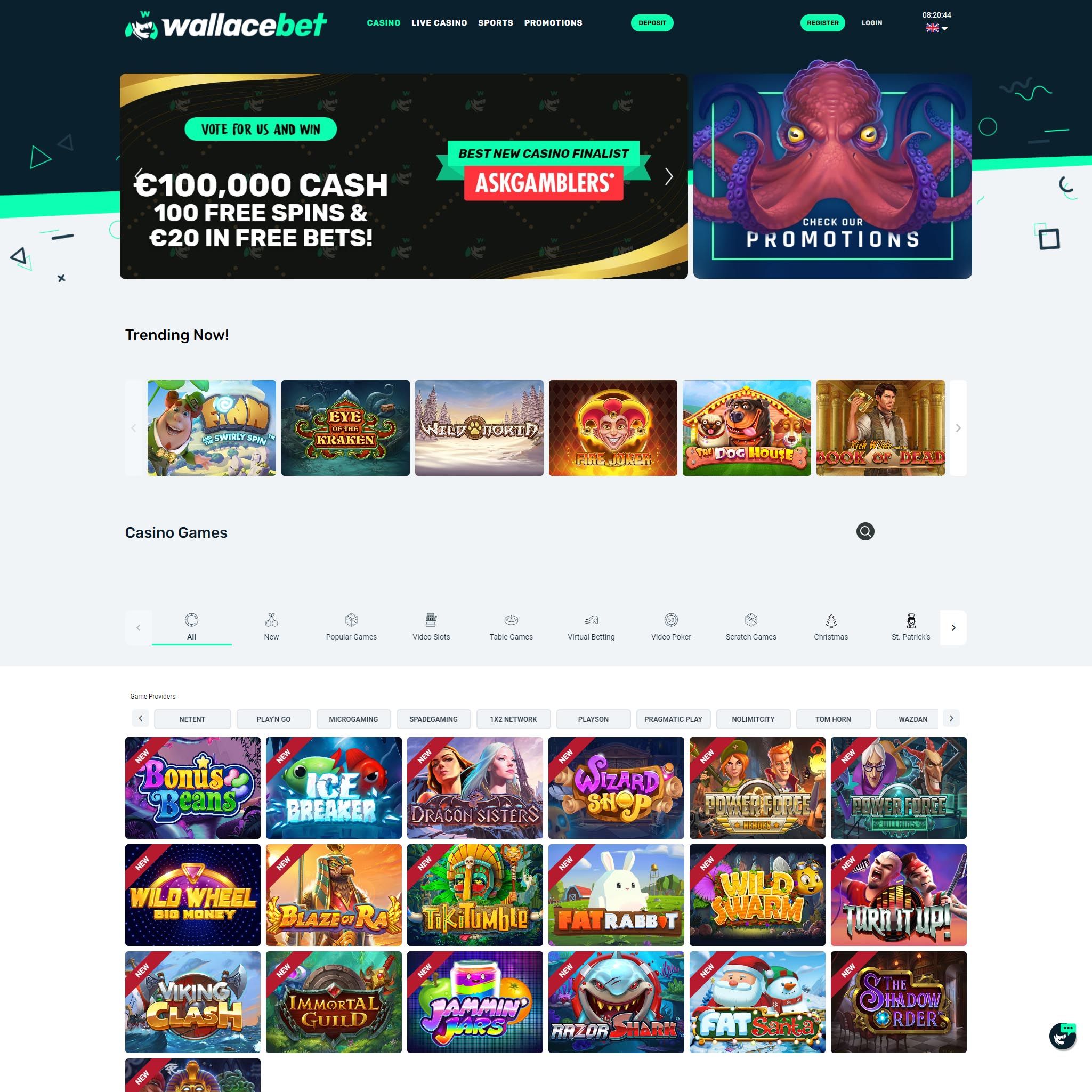 Wallacebet Casino review by Mr. Gamble