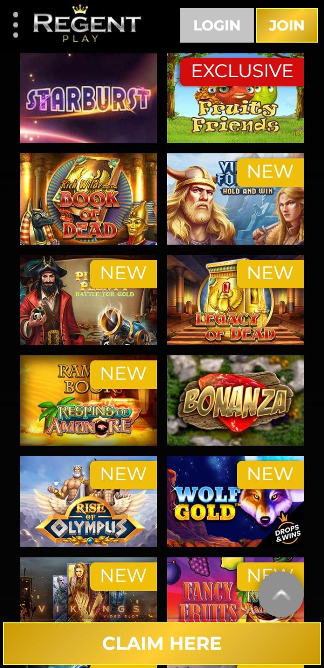Regent Play Casino review lists all the bonuses available for UK players today