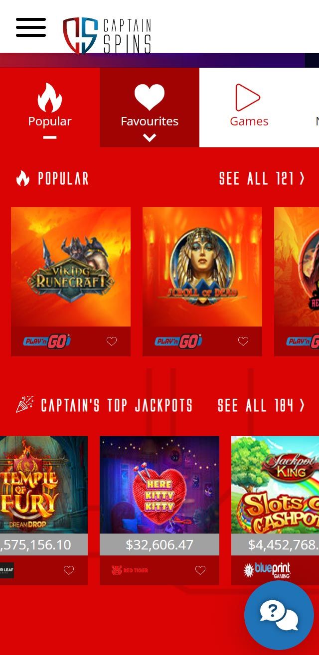 Captain Spins Casino - checked and verified for your benefit