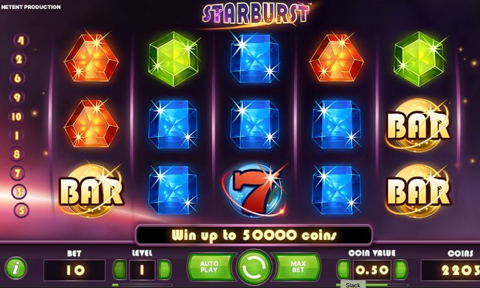 Starburst slot game