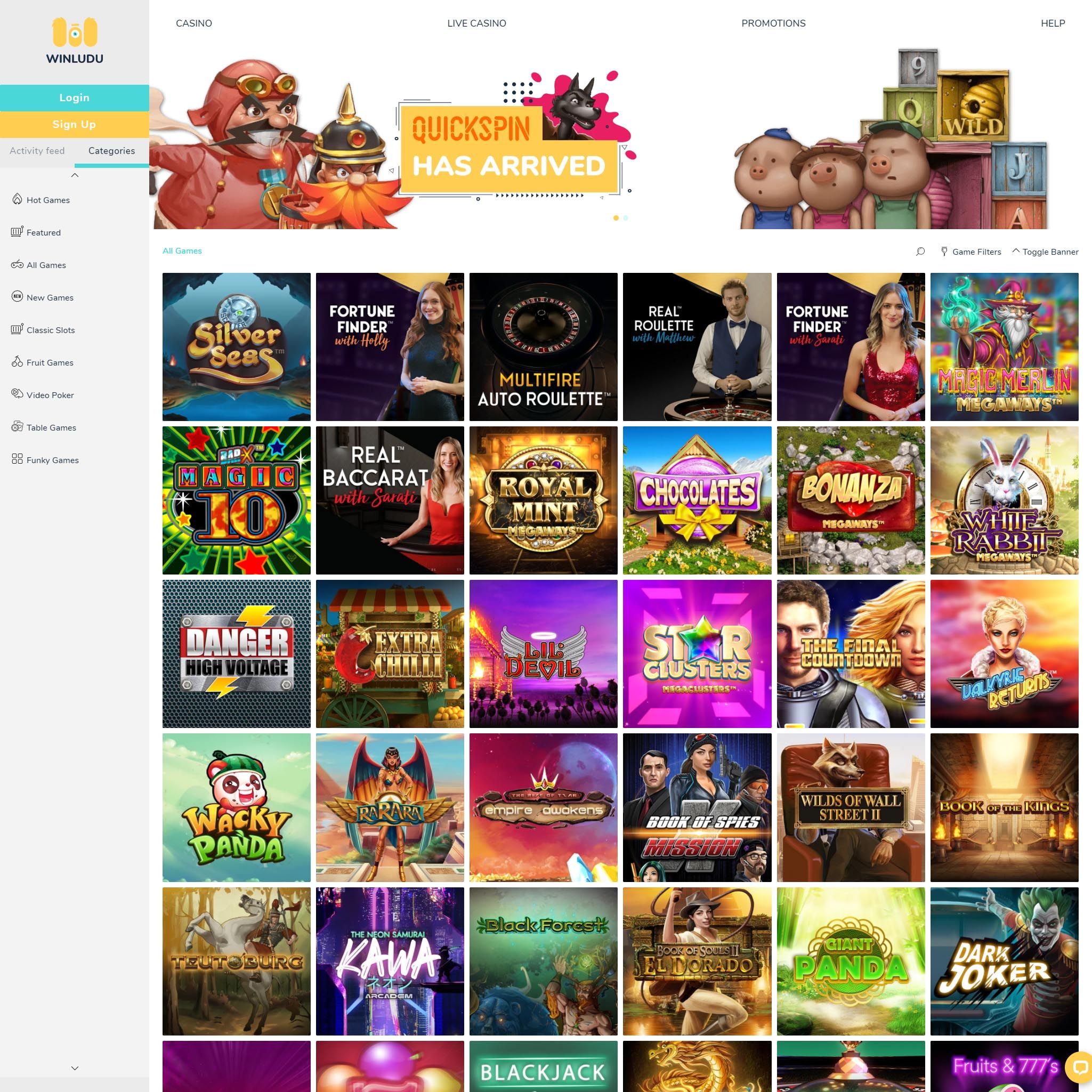 Winludu Casino review by Mr. Gamble