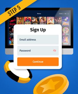 Register a VIP casino account