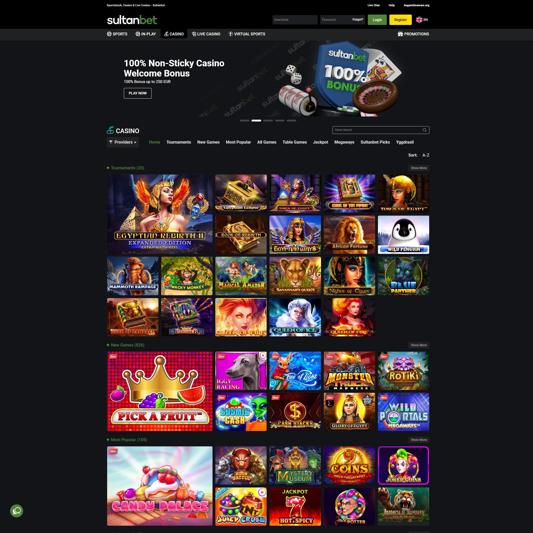 SultanBet Casino review by Mr. Gamble