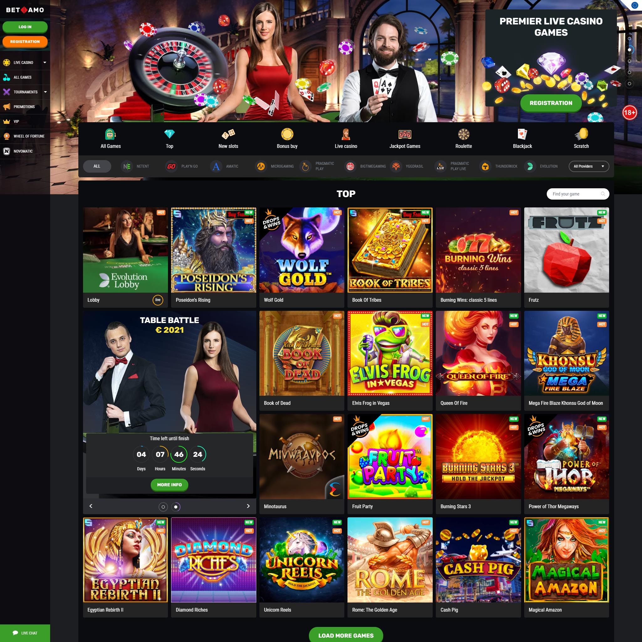 Betamo Casino review by Mr. Gamble