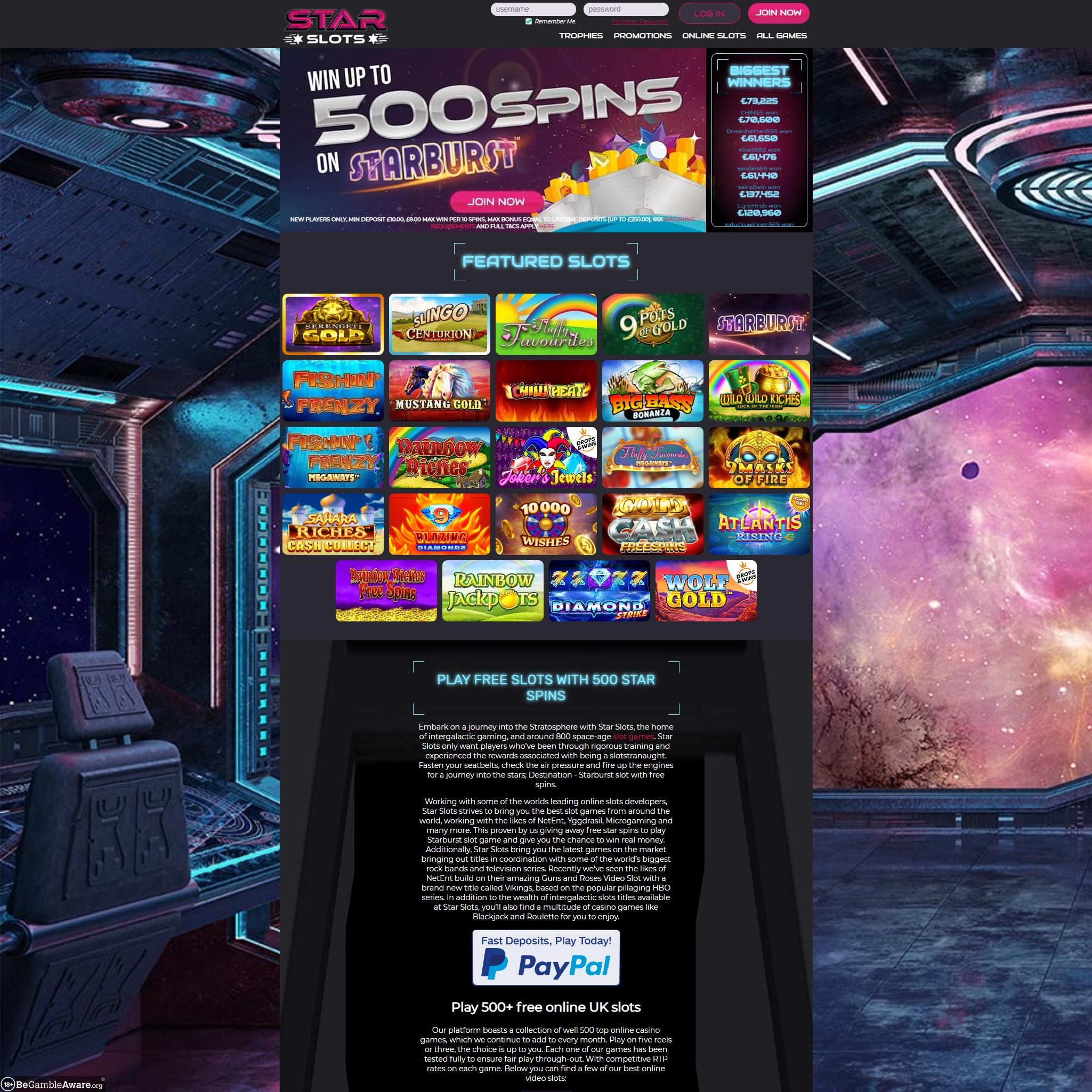 Star Slots review by Mr. Gamble