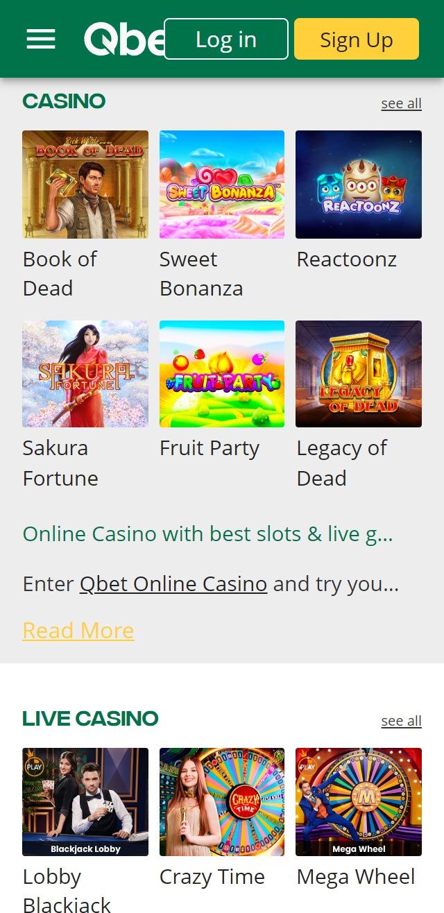 Qbet Casino review lists all the bonuses available for you today